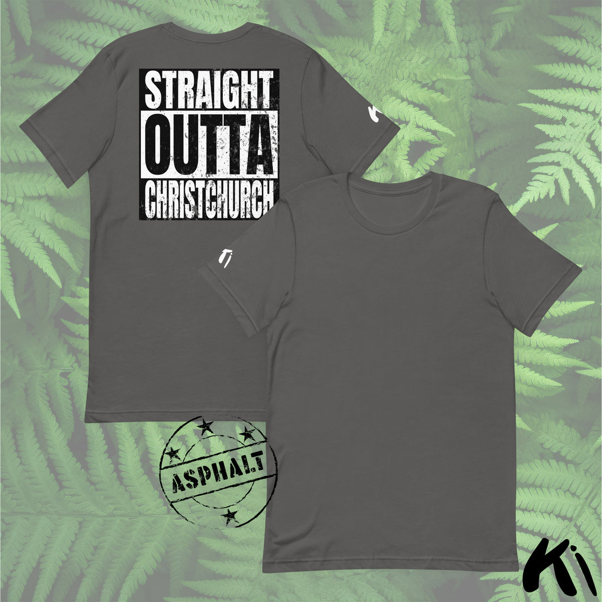 Straight Outta CHRISTCHURCH Back Print Shirt