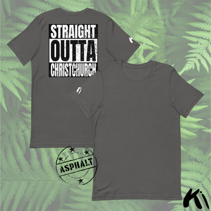 Straight Outta CHRISTCHURCH Back Print Shirt