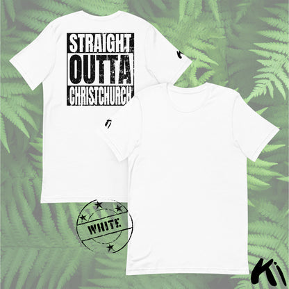 Straight Outta CHRISTCHURCH Back Print Shirt