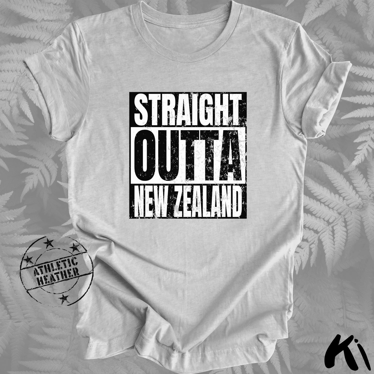 Straight Outta NEW ZEALAND Distressed Shirt