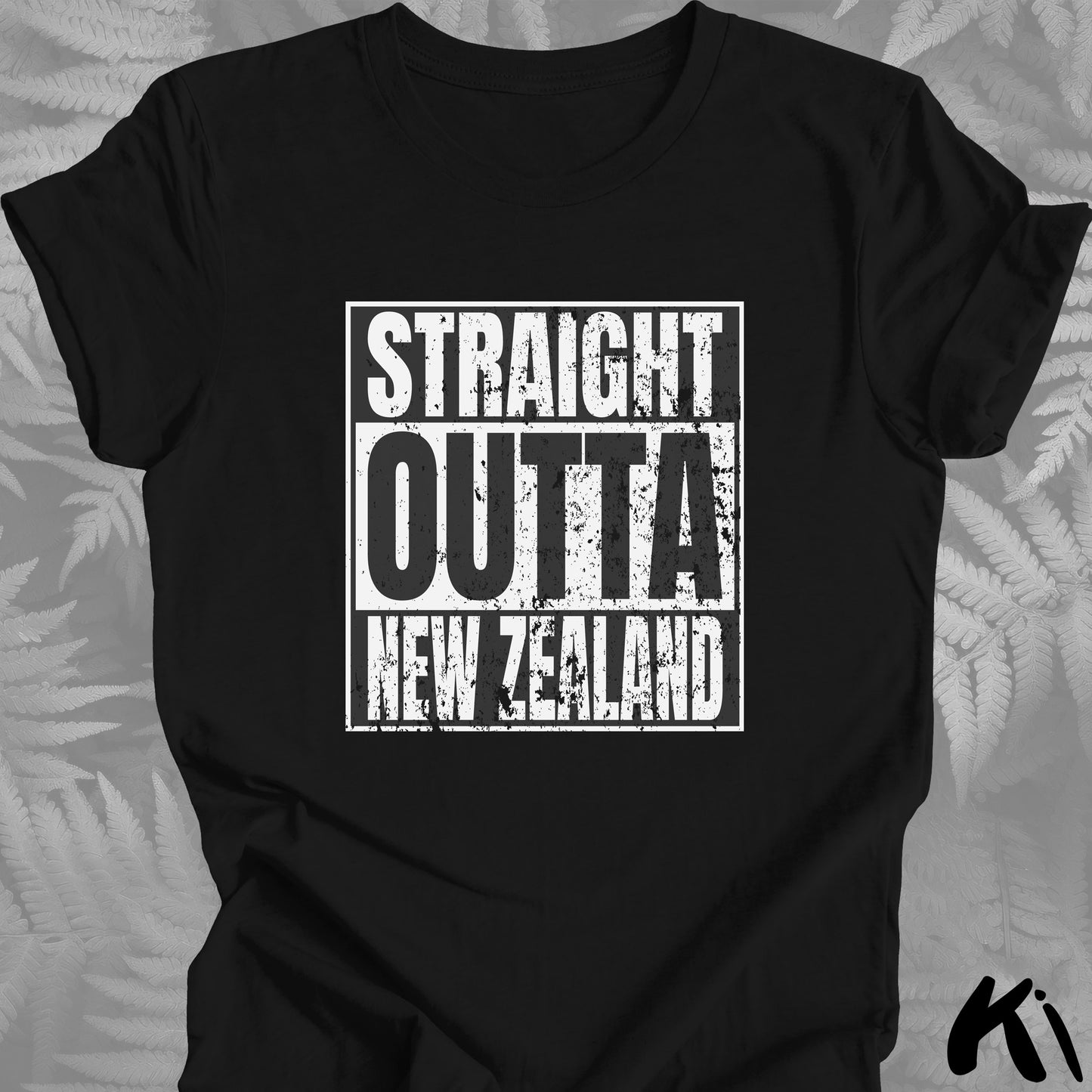 Straight Outta NEW ZEALAND Distressed Shirt