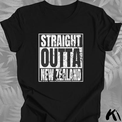 Straight Outta NEW ZEALAND Distressed Shirt