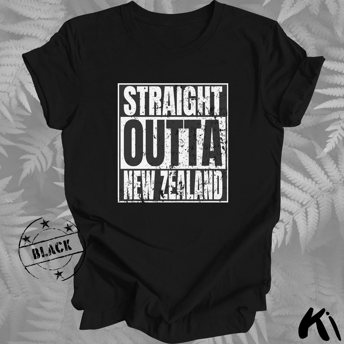 Straight Outta NEW ZEALAND Distressed Shirt