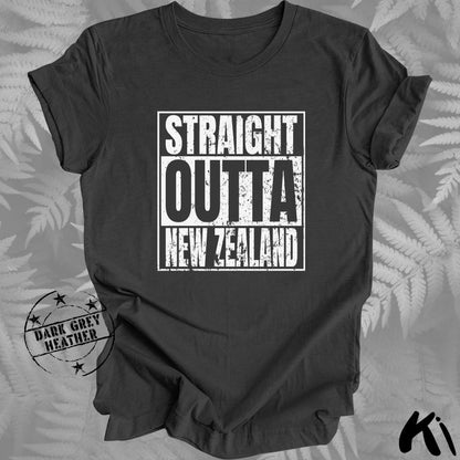 Straight Outta NEW ZEALAND Distressed Shirt