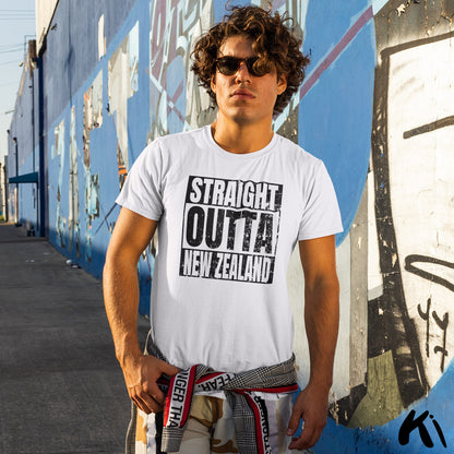 Straight Outta NEW ZEALAND Distressed Shirt