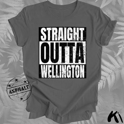Straight Outta WELLINGTON Lightweight Distressed Shirt