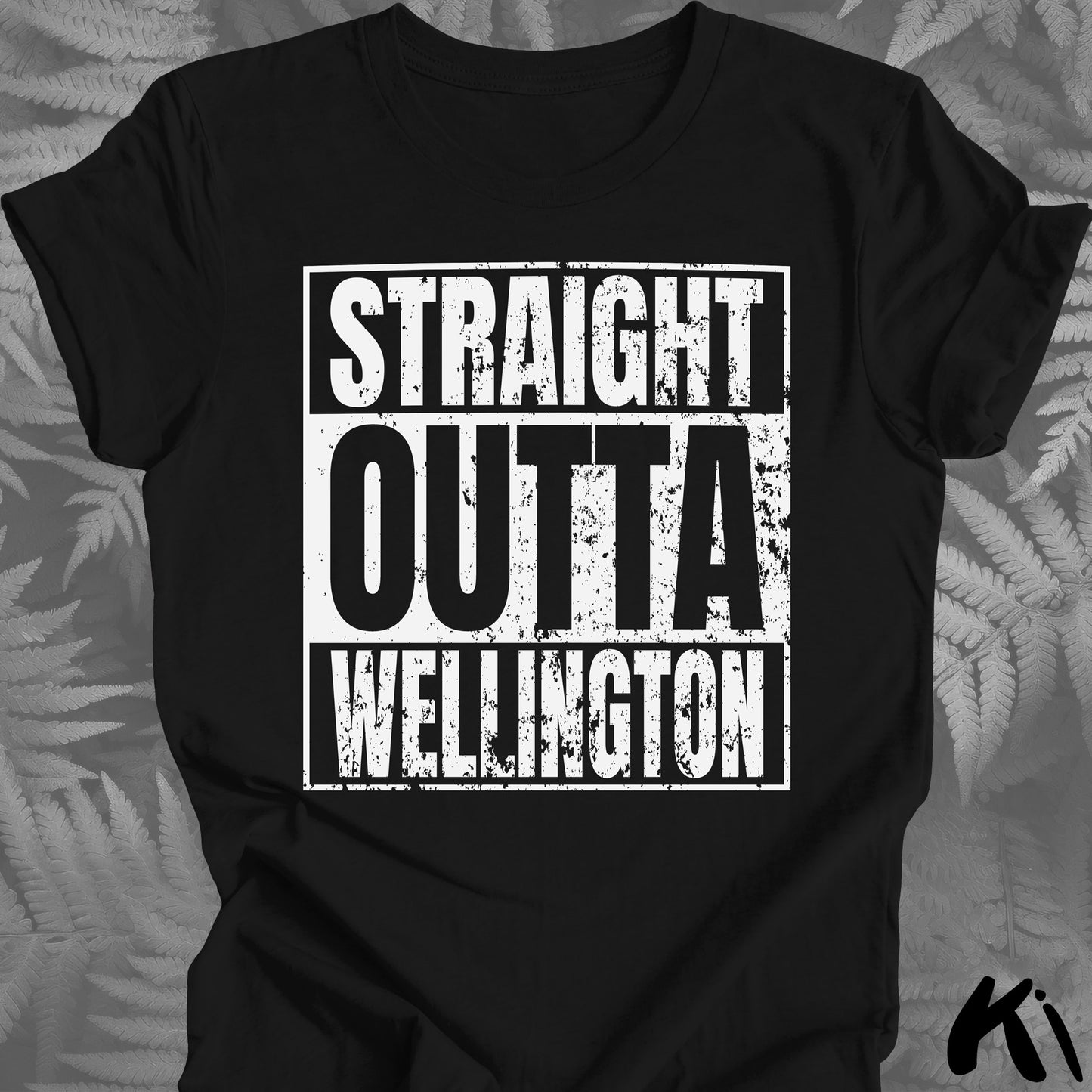 Straight Outta WELLINGTON Lightweight Distressed Shirt