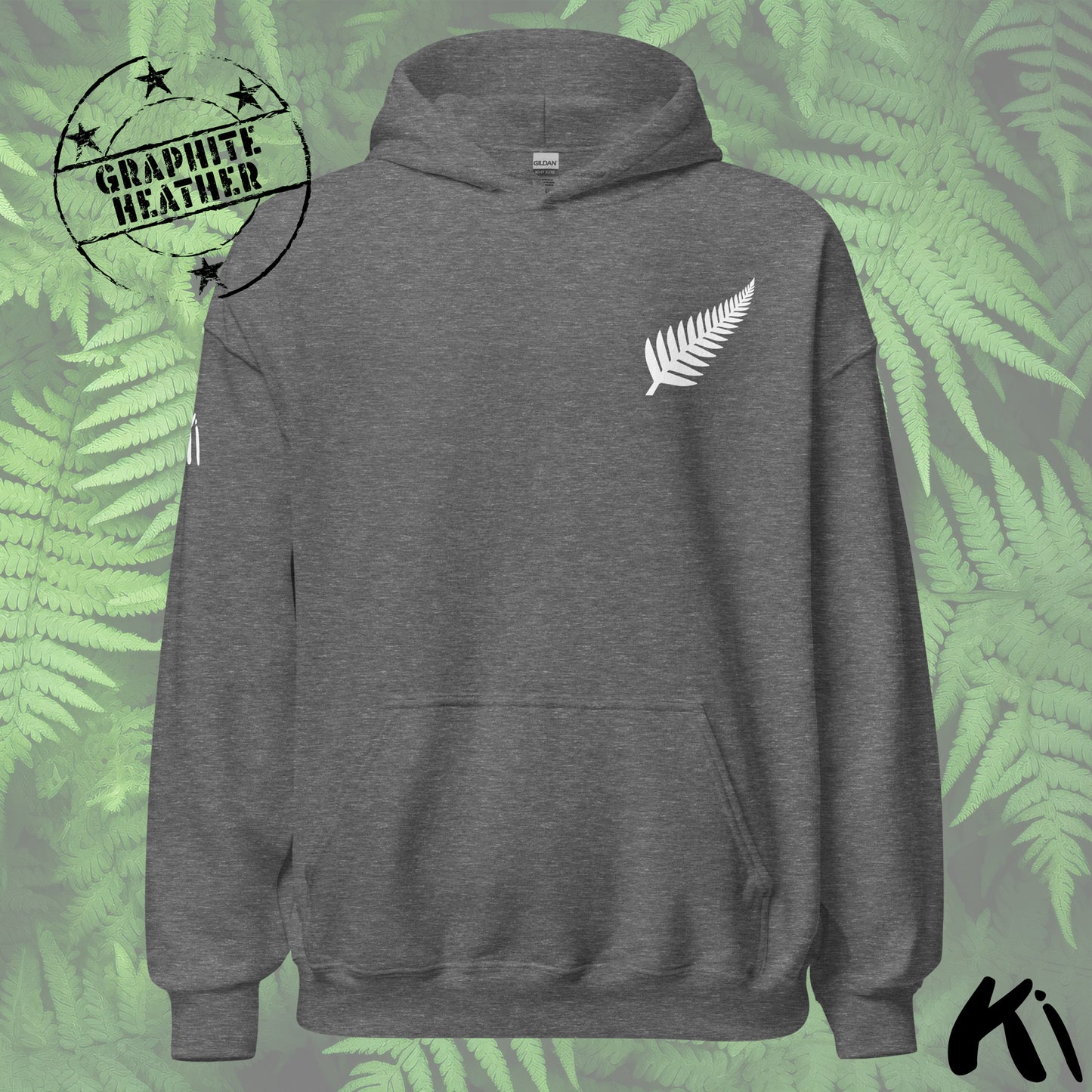 SILVER FERN Minimalist Hooded Sweatshirt