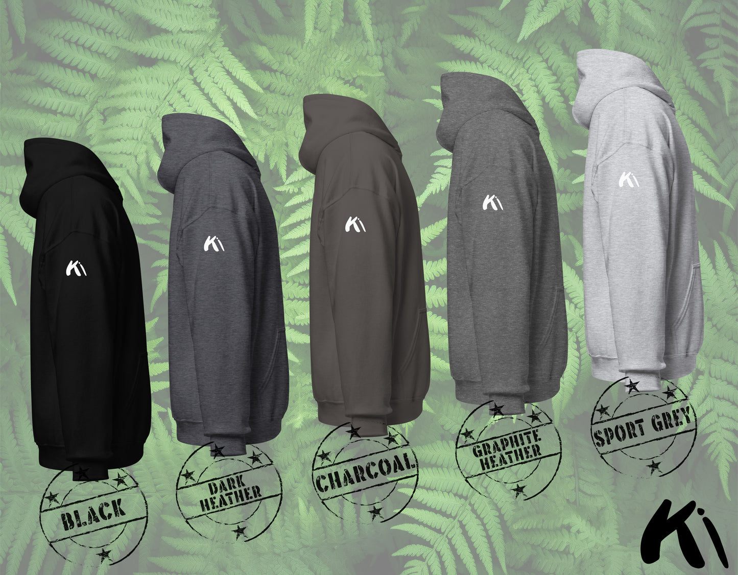 SILVER FERN Minimalist Hooded Sweatshirt