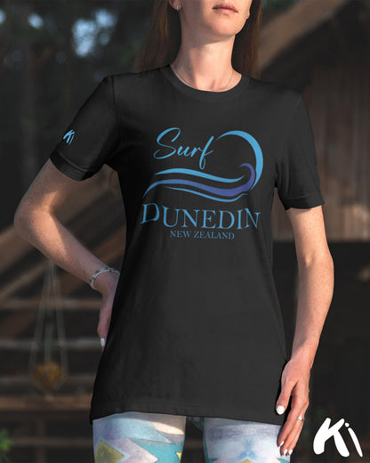 DUNEDIN New Zealand Surfing Wave Shirt