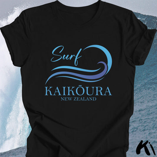 KAIKOURA New Zealand Surfing Wave Shirt