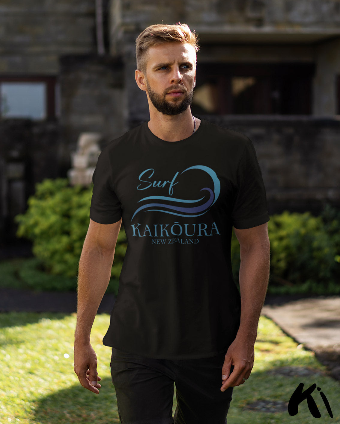 KAIKOURA New Zealand Surfing Wave Shirt