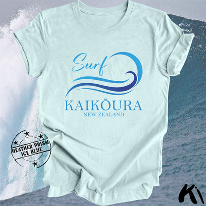 KAIKOURA New Zealand Surfing Wave Shirt