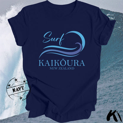 KAIKOURA New Zealand Surfing Wave Shirt