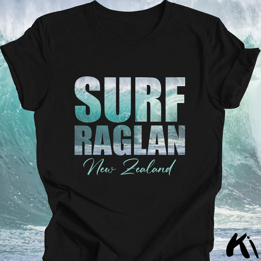 RAGLAN New Zealand Surfing Wave Shirt
