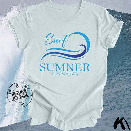 SUMNER New Zealand Surfing Wave Shirt