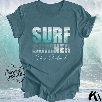 SUMNER New Zealand Surfing Wave Shirt