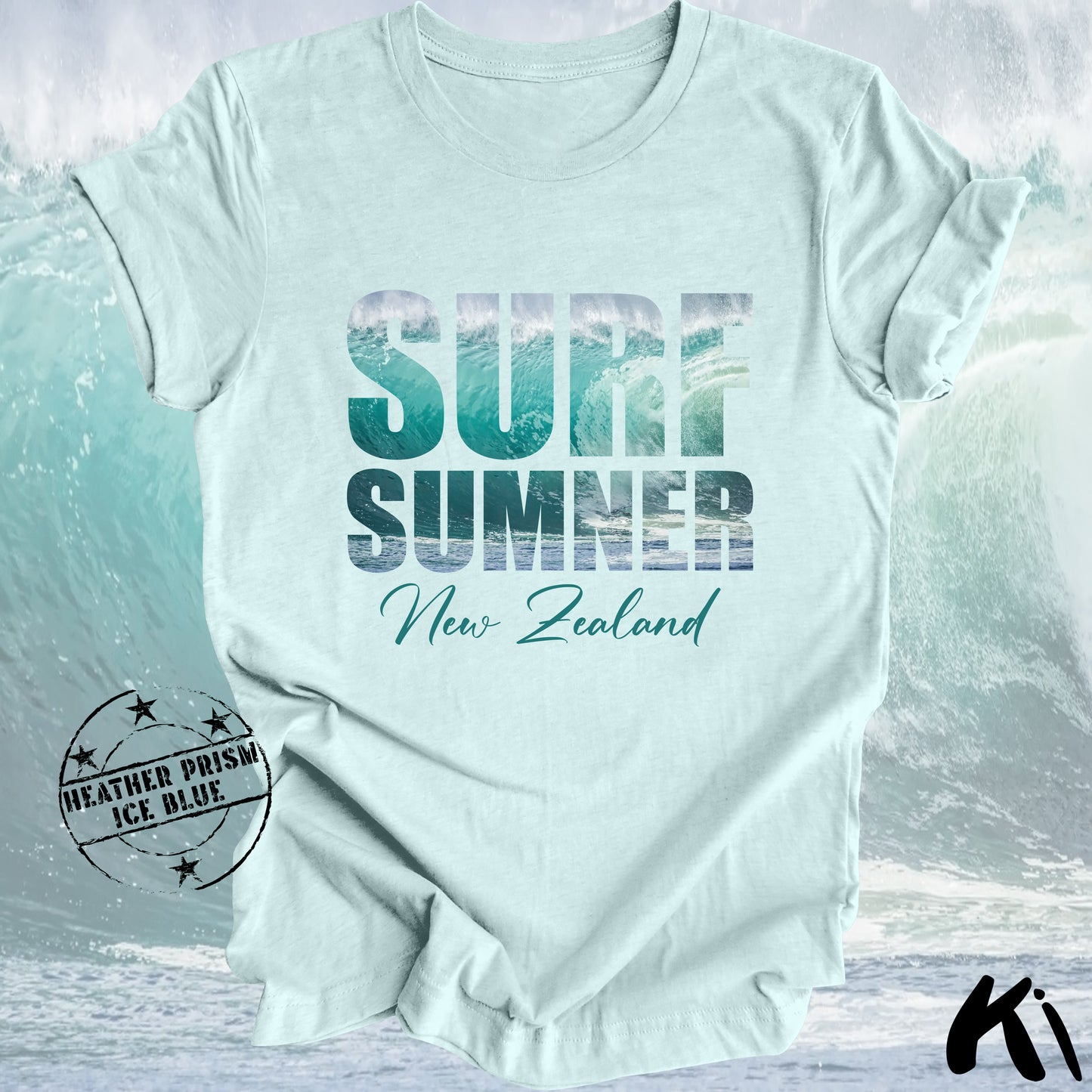 SUMNER New Zealand Surfing Wave Shirt