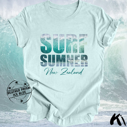 SUMNER New Zealand Surfing Wave Shirt