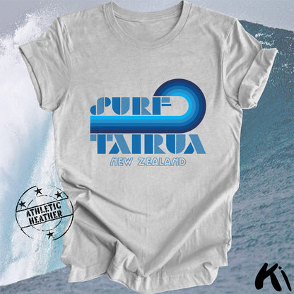 TAIRUA New Zealand Retro Surfing Wave Shirt