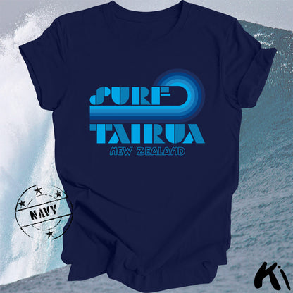 TAIRUA New Zealand Retro Surfing Wave Shirt