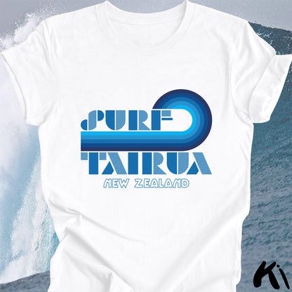 TAIRUA New Zealand Retro Surfing Wave Shirt