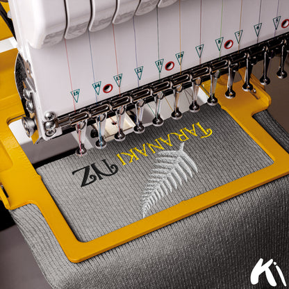 TARANAKI NZ Silver Fern Cuffed Beanie