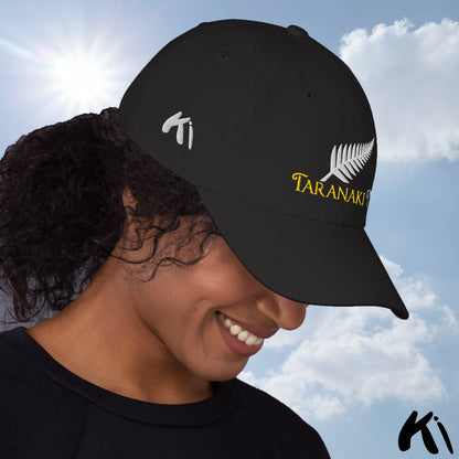 TARANAKI NZ Silver Fern Embroidered Cap