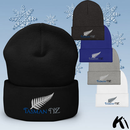 TASMAN NZ Silver Fern Cuffed Beanie