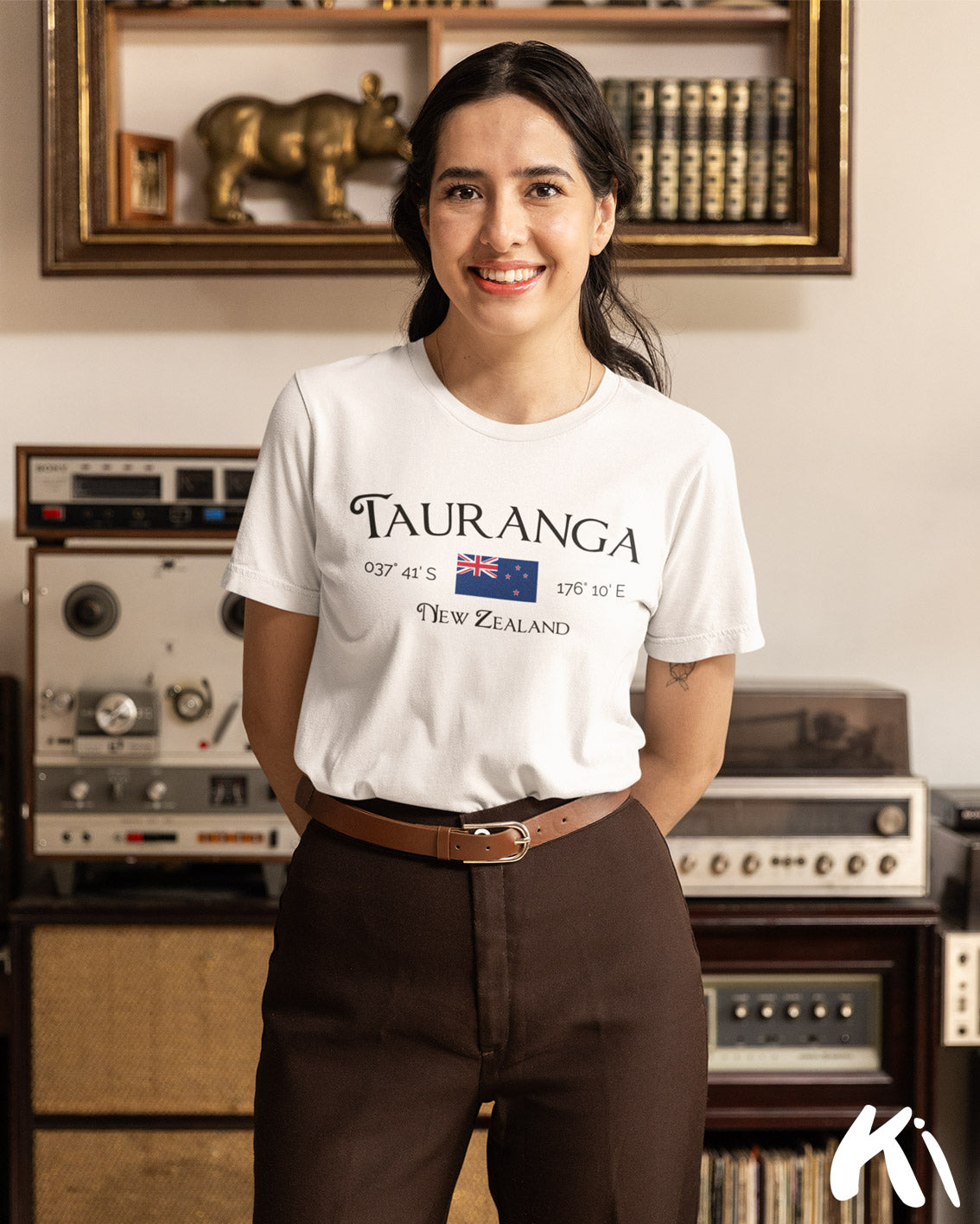 TAURANGA New Zealand Flag Co-ords Shirt