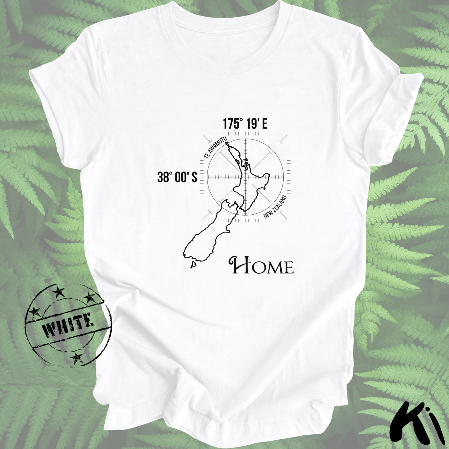 TE AWAMUTU New Zealand Home Co-ords Shirt