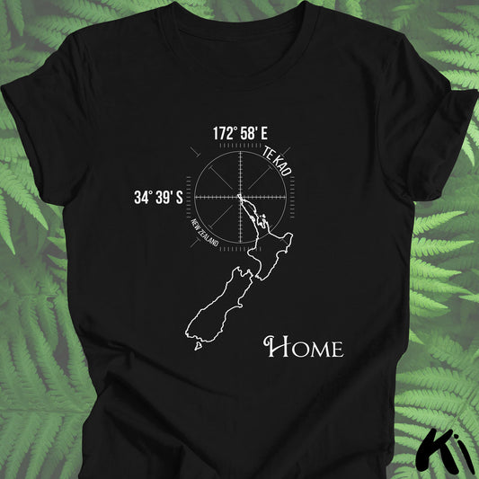 TE KAO New Zealand Home Co-ords Shirt