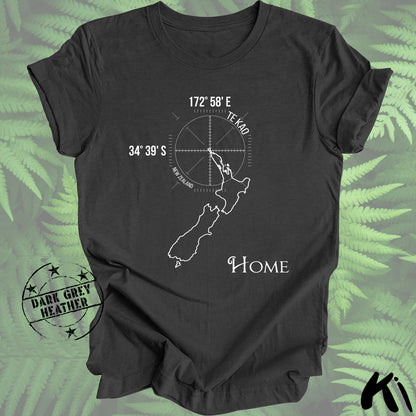 TE KAO New Zealand Home Co-ords Shirt