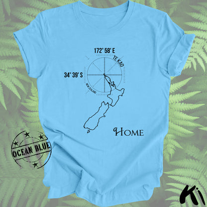 TE KAO New Zealand Home Co-ords Shirt