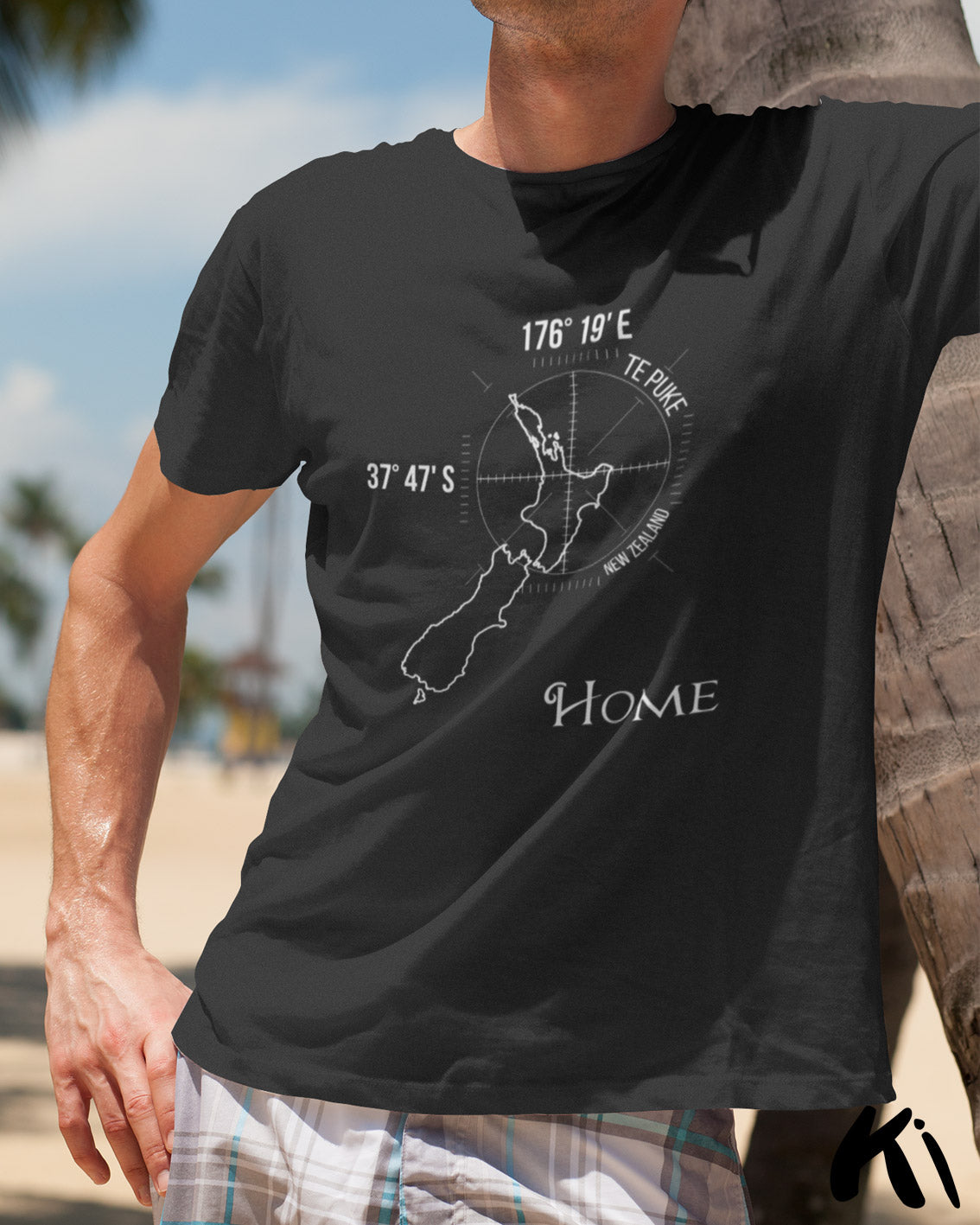 TE PUKE New Zealand Home Co-ords Shirt