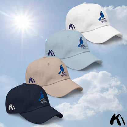 TŪI Bird Embroidered Cap / Dad hat