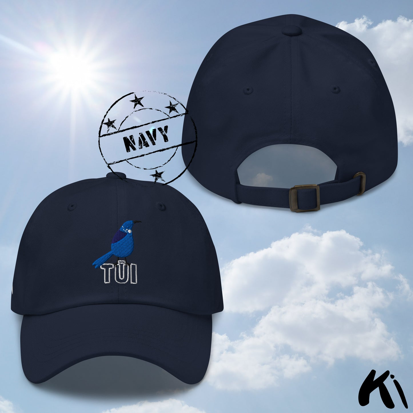 TŪI Bird Embroidered Cap / Dad hat