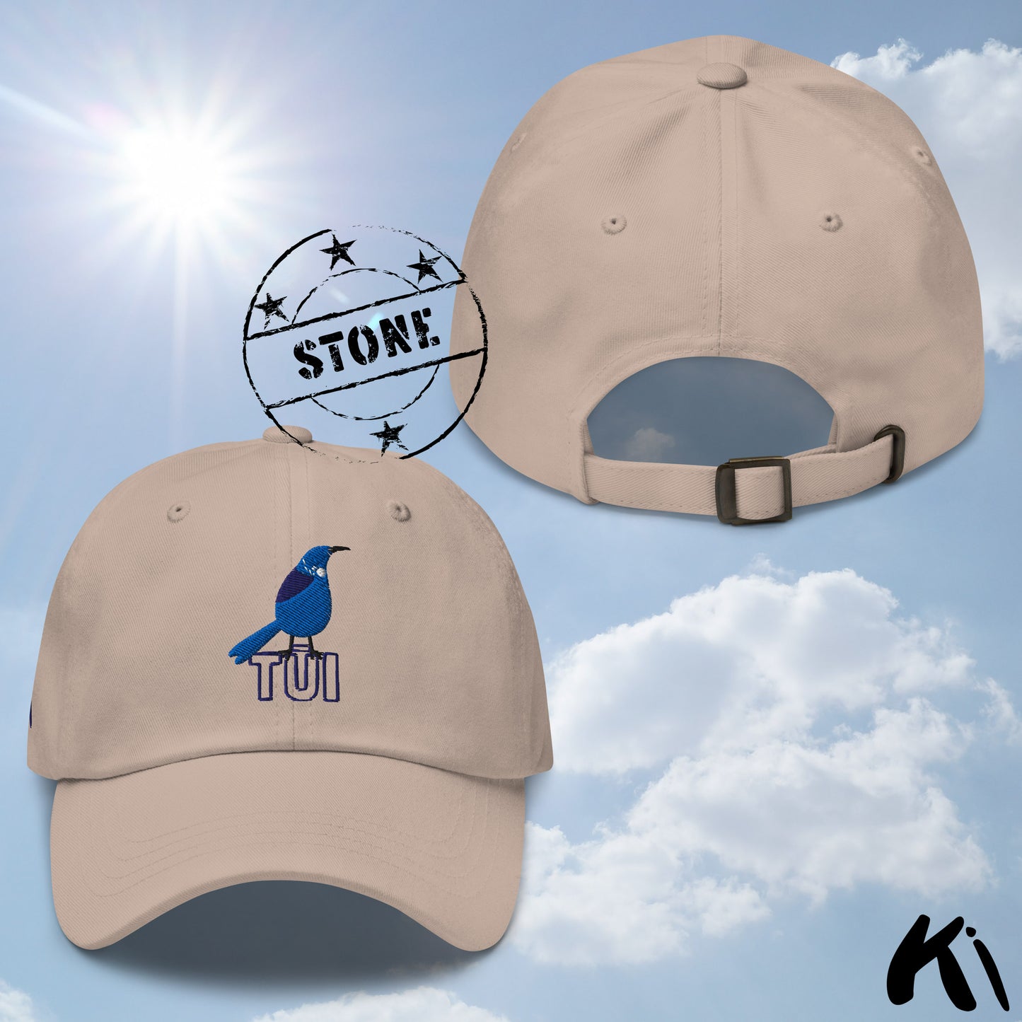 TŪI Bird Embroidered Cap / Dad hat