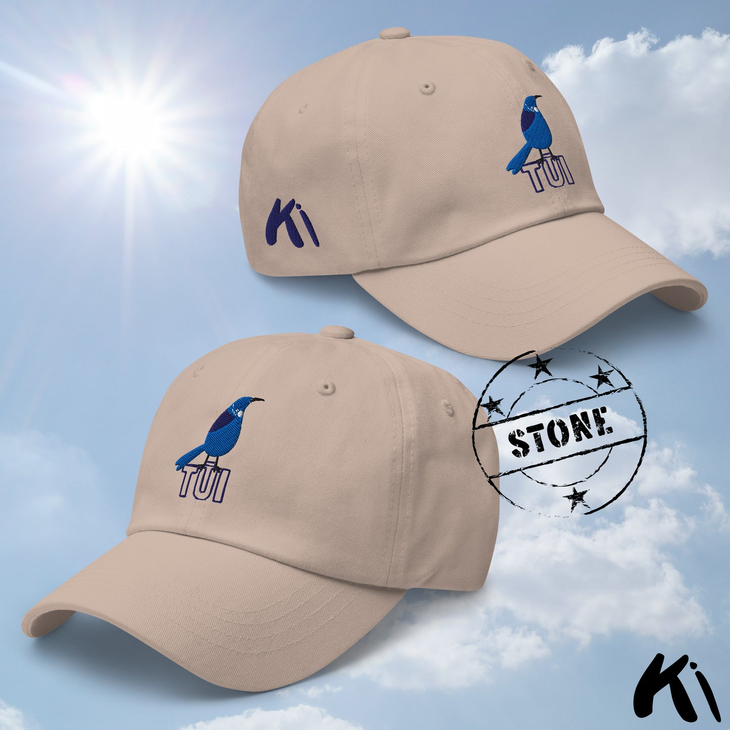 TŪI Bird Embroidered Cap / Dad hat