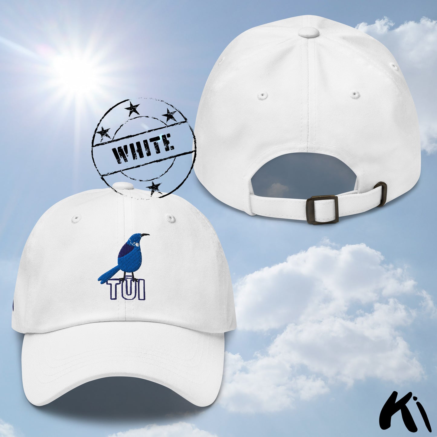 TŪI Bird Embroidered Cap / Dad hat