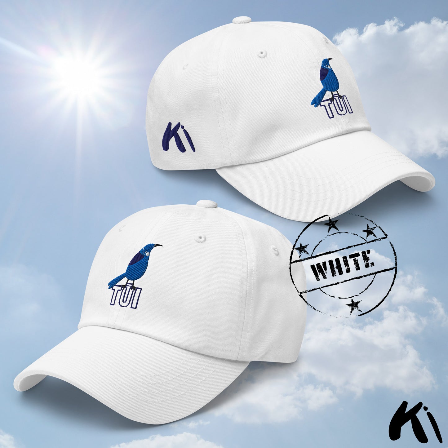 TŪI Bird Embroidered Cap / Dad hat