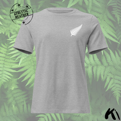 New Zealand SILVER FERN Minimalist Women's Relaxed Fit Shirt
