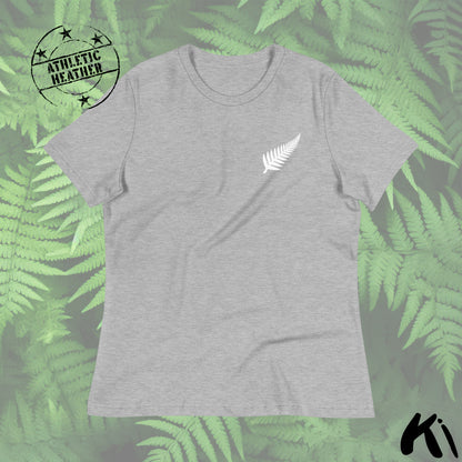 New Zealand SILVER FERN Minimalist Women's Relaxed Fit Shirt