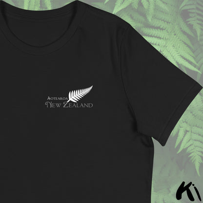 Aotearoa New Zealand SILVER FERN Minimalist Women's Relaxed Fit Shirt