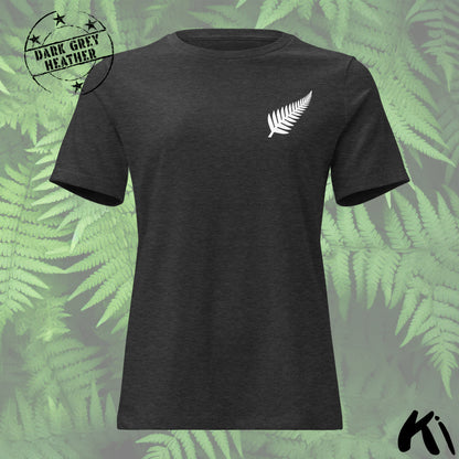 New Zealand SILVER FERN Minimalist Women's Relaxed Fit Shirt