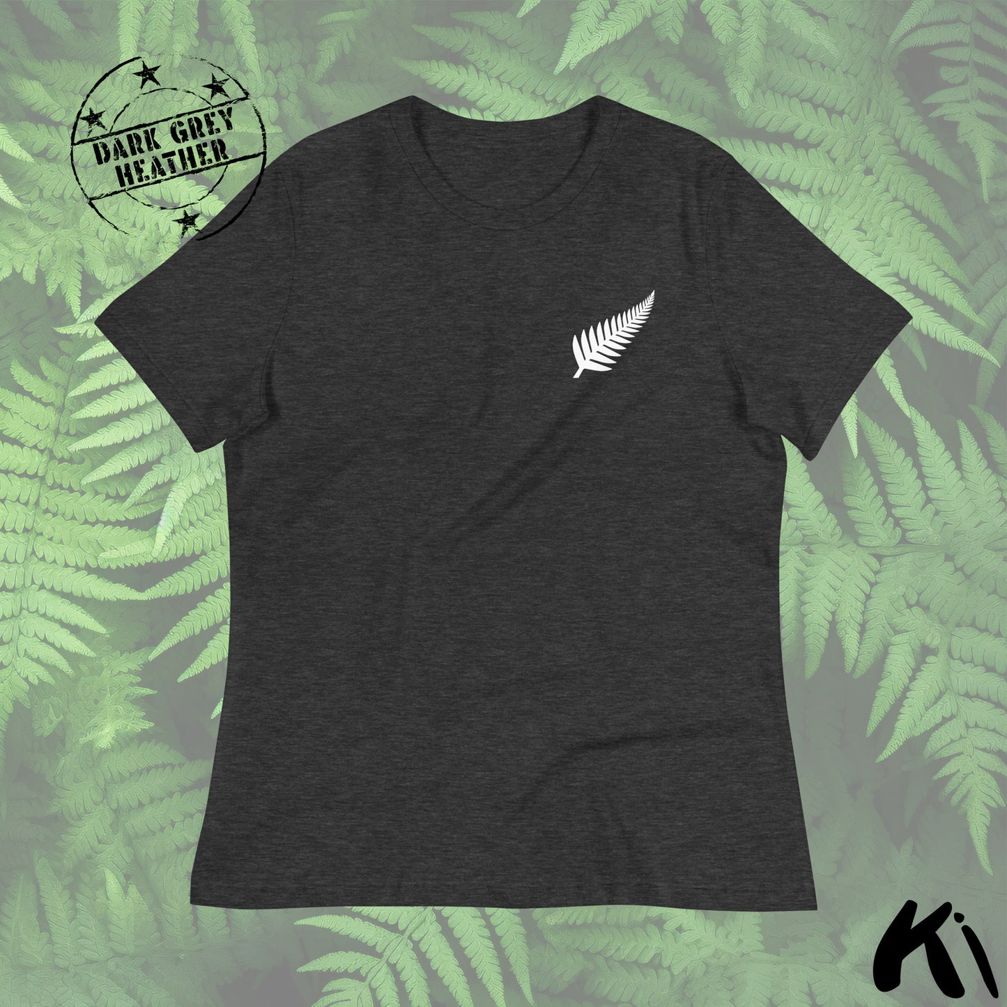 New Zealand SILVER FERN Minimalist Women's Relaxed Fit Shirt