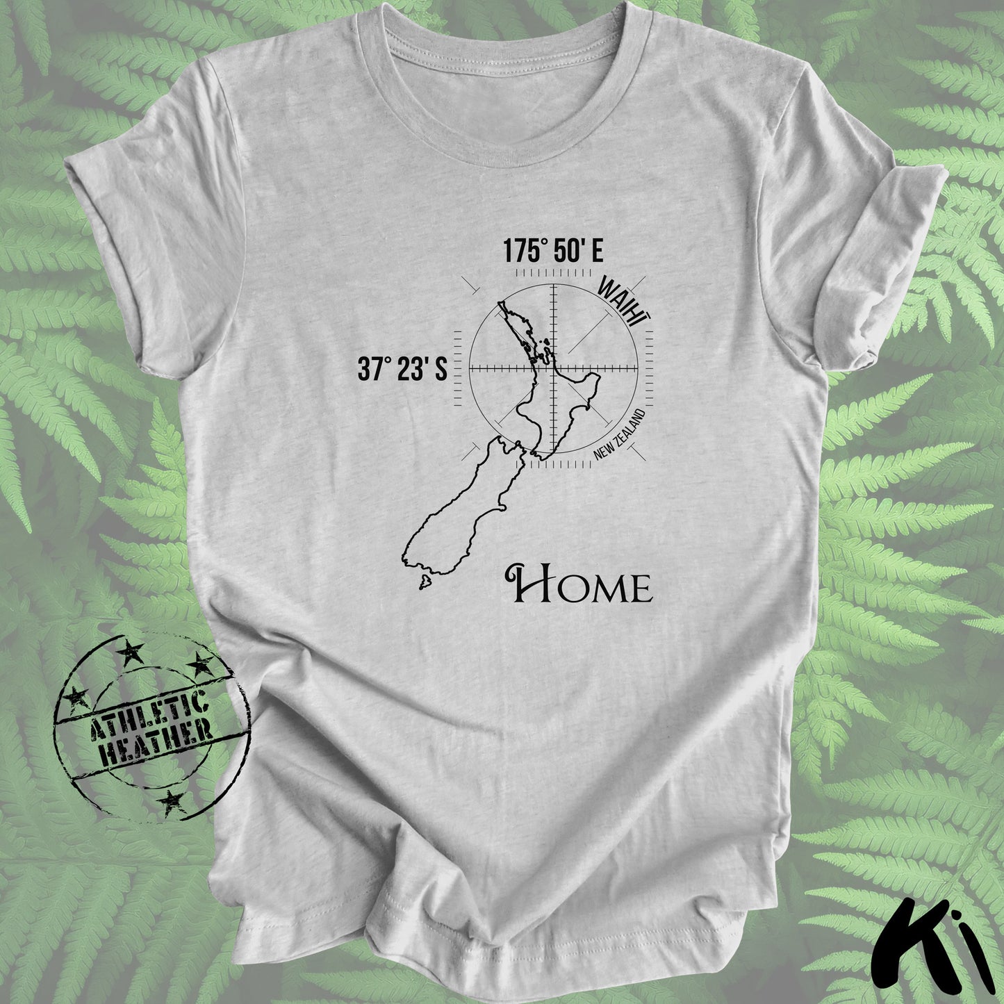 WAIHĪ New Zealand Home Co-ords Shirt