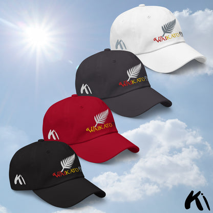WAIKATO NZ Silver Fern Embroidered Cap