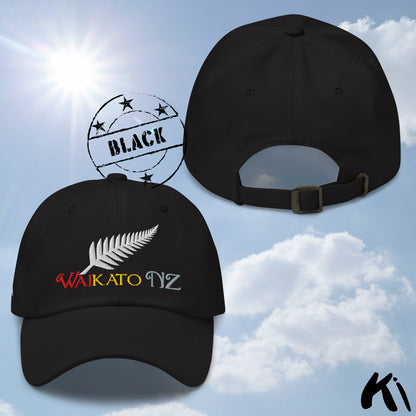 WAIKATO NZ Silver Fern Embroidered Cap