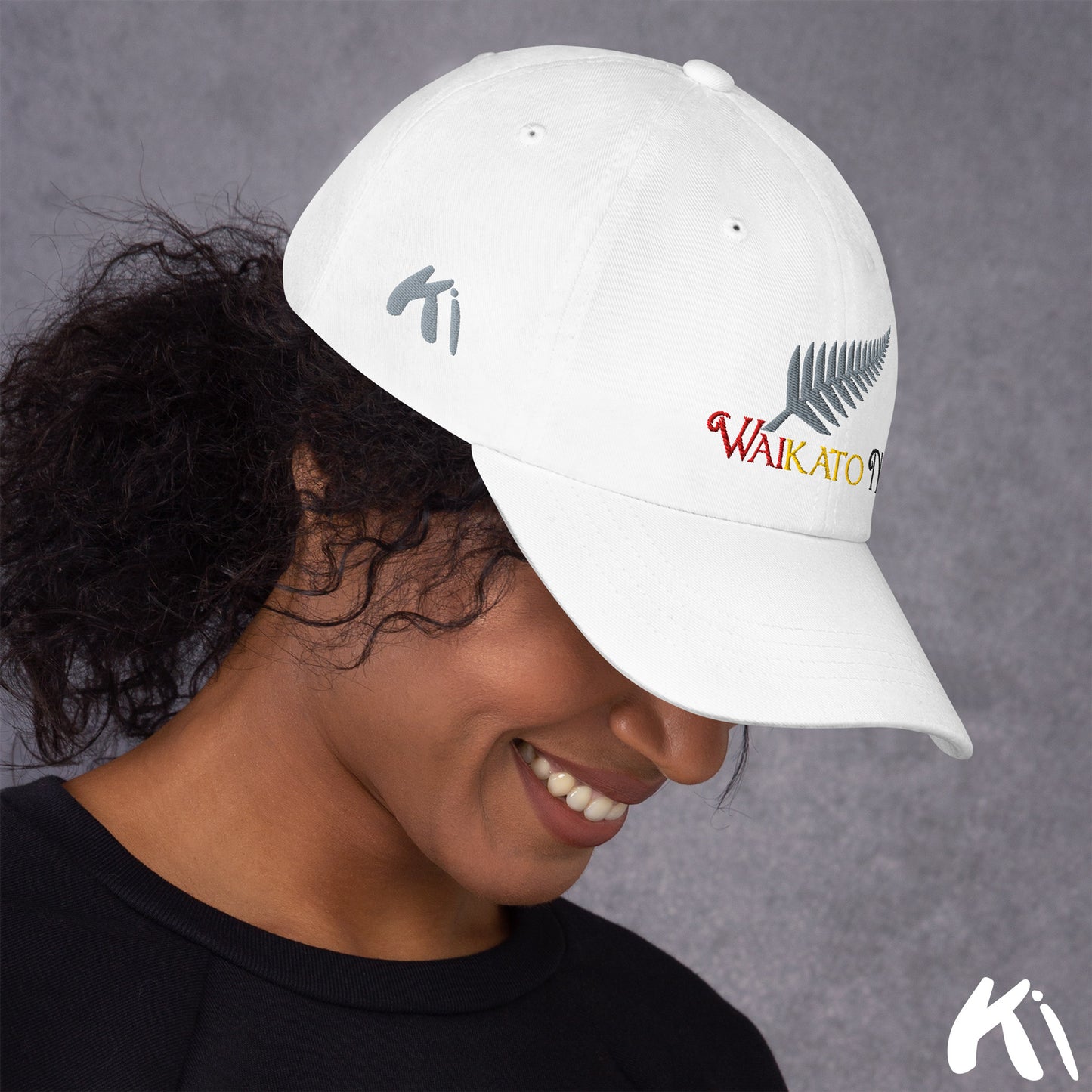 WAIKATO NZ Silver Fern Embroidered Cap